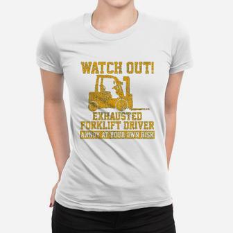 Driver Watch Out Gift Vintage Ladies Tee - Seseable