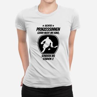 Echte Eishockey Prinzessinen Frauen T-Shirt - Seseable