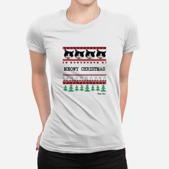 Frohe Weihnachten Mit Dru Frauen T-Shirt - Seseable