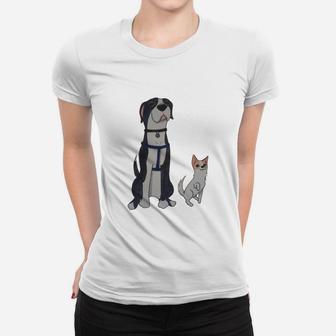 Funny Dogs Lovers, gifts for dog lovers, dog dad gifts, dog gifts Ladies Tee - Seseable
