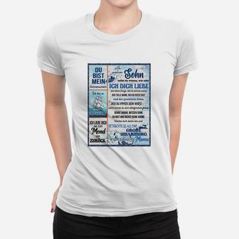 Ge Ein Meinen Sohn Mama Frauen T-Shirt - Seseable