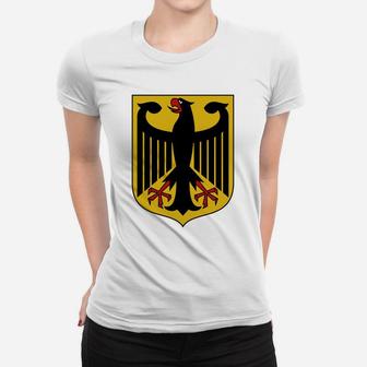 German Eagle Bundesadler Coat Of Arms T-shirt Women T-shirt - Seseable