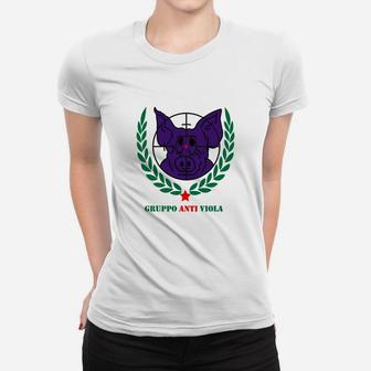 Gruppo Anti-Viola Kranz Frauen T-Shirt - Seseable
