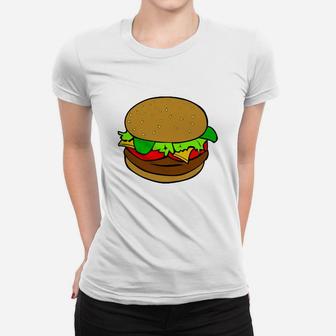 Hamburger Ladies Tee - Seseable