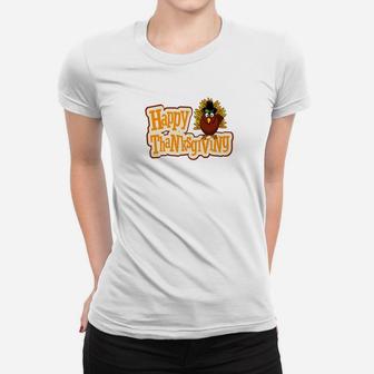 Happy Thanksgiving Matching Family Turkey Ladies Tee - Seseable