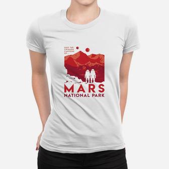 Hike The Crimson Canyons Of Mars National Park Ladies Tee - Seseable