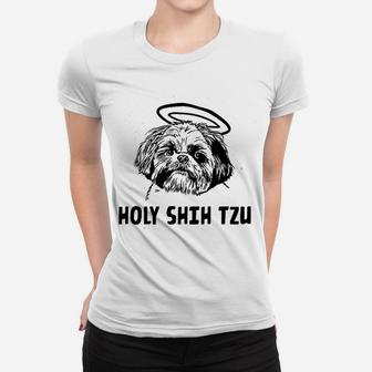 Holy Shih Tzu Dogs Ladies Tee - Seseable