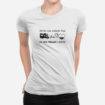 Ich Bin Ein Einfache Frau Reisemobil- Frauen T-Shirt - Seseable