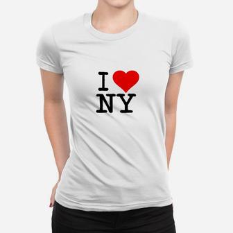 Ich Liebe New York Klassiker Frauen T-Shirt - Seseable