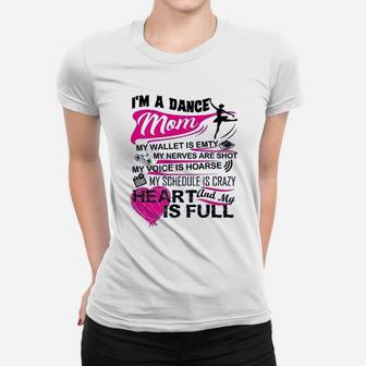 Im A Dance Mom Cool Mothers Day Ladies Tee - Seseable