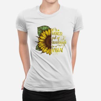 In A World Full Of Grandmas I Will Be Mimi Mothers Day Gift Ladies Tee - Seseable