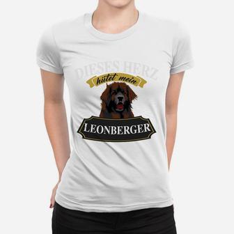 Leonberger Hütet Mein Herz Frauen T-Shirt - Seseable
