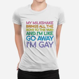 Lesbian Gay Pride Rainbow Lgbt Funny Gay Quote Ladies Tee - Seseable