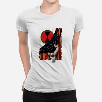 Meet My 7th Infantry Division Dad Jobs Gifts Ladies Tee - Seseable