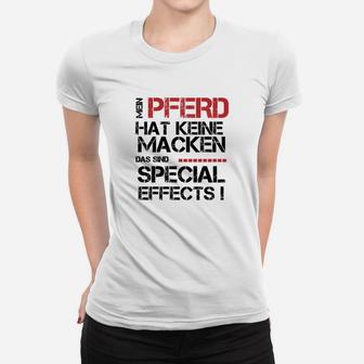 Mein Pferd-Hut Neine Macken  Frauen T-Shirt - Seseable