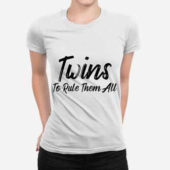 Mom Life Twins To Rule s Mother Mommy Women Gifts Ladies Tee - Seseable