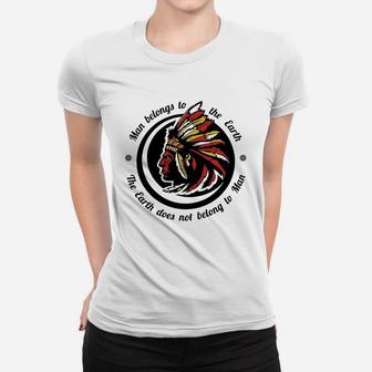 Native American T Shirts Political Funny Ladies Tee - Seseable