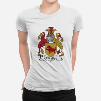 O'malley Coat Of Arms Irish Family Crests Ladies Tee - Seseable