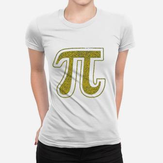 Pi Symbol Cool Math Geek 314 Funny Vintage Retro Graphic Mathlete Engineer Infinity Sign Ladies Tee - Seseable