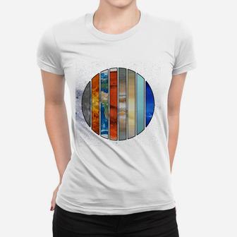 Planet Großes Astronomie-Geschenk- Frauen T-Shirt - Seseable