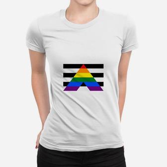 Pride Flag Straight Ally Pride Flag Women T-shirt - Seseable