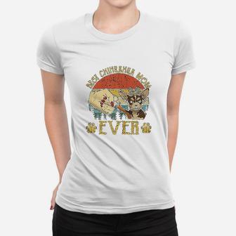 Retro Vintage Best Chihuahua Mom Ever Leopard Gifts Ladies Tee | Seseable UK