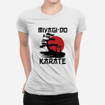 Retro Vintage Miyagi Do Karate Life Bonsai Tree Martial Arts Ladies Tee - Seseable