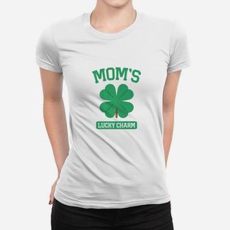 St Patricks Day For Women Gifts Moms Lucky Charm Ladies Tee - Seseable