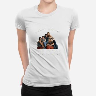 Stay Home And Watch Friends Ladies Tee - Seseable