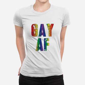 Styles Gay Af For Men Rainbow Flag Gay Pride Gifts For Him Women T-shirt - Seseable