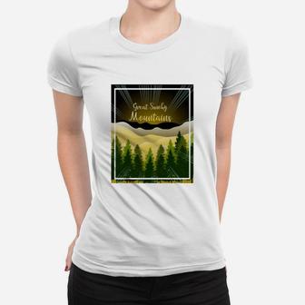 The Great Smoky Mountains Ladies Tee - Seseable