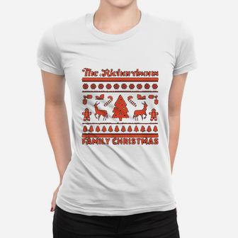 The Richardsons Family Christmas Holiday Ladies Tee - Seseable