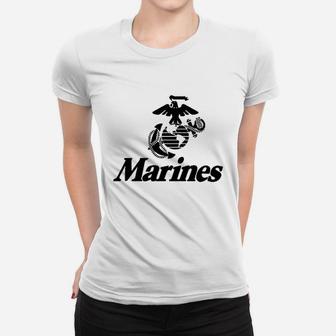 Us Marines Marine Corps Ladies Tee - Seseable
