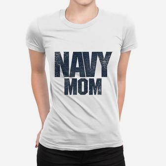 Basic Us Navy Mom Gift For Happy Mothers Day Ladies Tee - Seseable