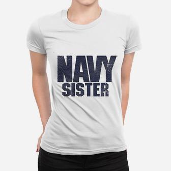 Us Navy Sister Ladies Tee - Seseable