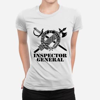 Usamm Army Inspector General Ladies Tee - Seseable