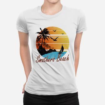 Vintage Smathers Beach Summer Gift 2020 Ladies Tee - Seseable