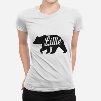 Youth Little Bear For Children Brother Funny Novelty Family Ladies Tee - Seseable