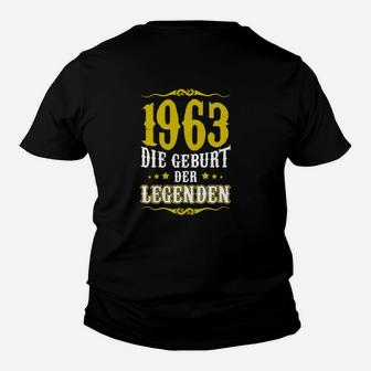 1963 Geburtsjahr Legenden Deutsche Deutschland Kinder T-Shirt - Seseable