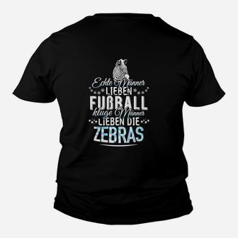Kluge Männer Lieben Die Zebras Kinder T-Shirt - Seseable