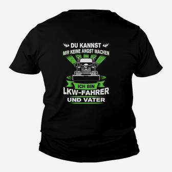 LKW-Fahrer und Vater Kinder Tshirt mit Spruch, Berufsstolz Tee - Seseable