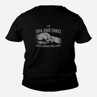 Opa und Enkel Beste Freunde Kinder Tshirt, Lebenslange Verbundenheit - Seseable