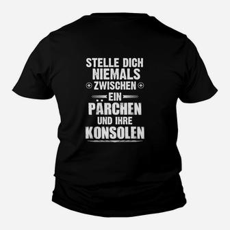 Paar Konsolen Leidenschaft2 Kinder T-Shirt - Seseable