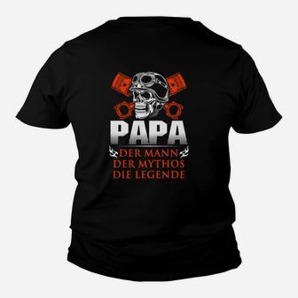 Papa - Der Mann, Der Mythos, Die Legende Kinder Tshirt, Herrenmode - Seseable