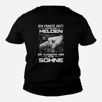 Papa Söhne Meinen Helden Kinder T-Shirt - Seseable