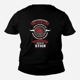 Stier Sternzeichen Horoskop Horoscop Kinder T-Shirt - Seseable