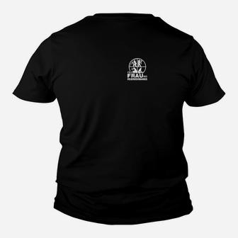 Stolze Frau Eines Feuerwehrmannes Kinder T-Shirt - Seseable