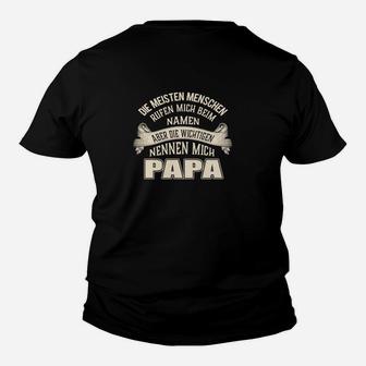 Wichtige Nennen Mich Papa Kinder Tshirt, Lustiges Vatertags-Design - Seseable