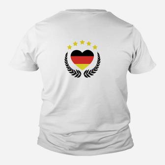 Hand AufS Herz  5 Sterne Fan Kinder T-Shirt - Seseable