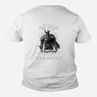 Heißes Ritter-Design Kinder Tshirt für Männer, Mittelalter Fan Bekleidung - Seseable